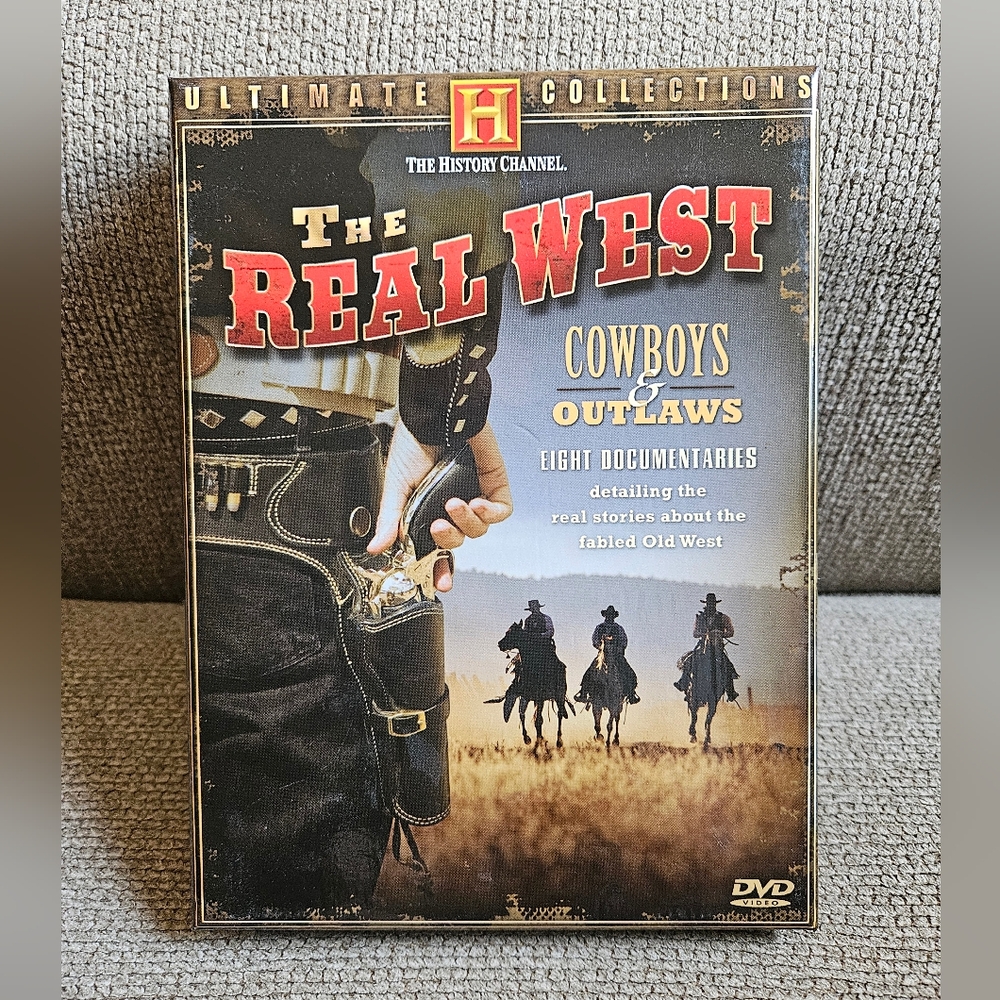 The Real West Cowboys & Outlaws 4 DVD Set